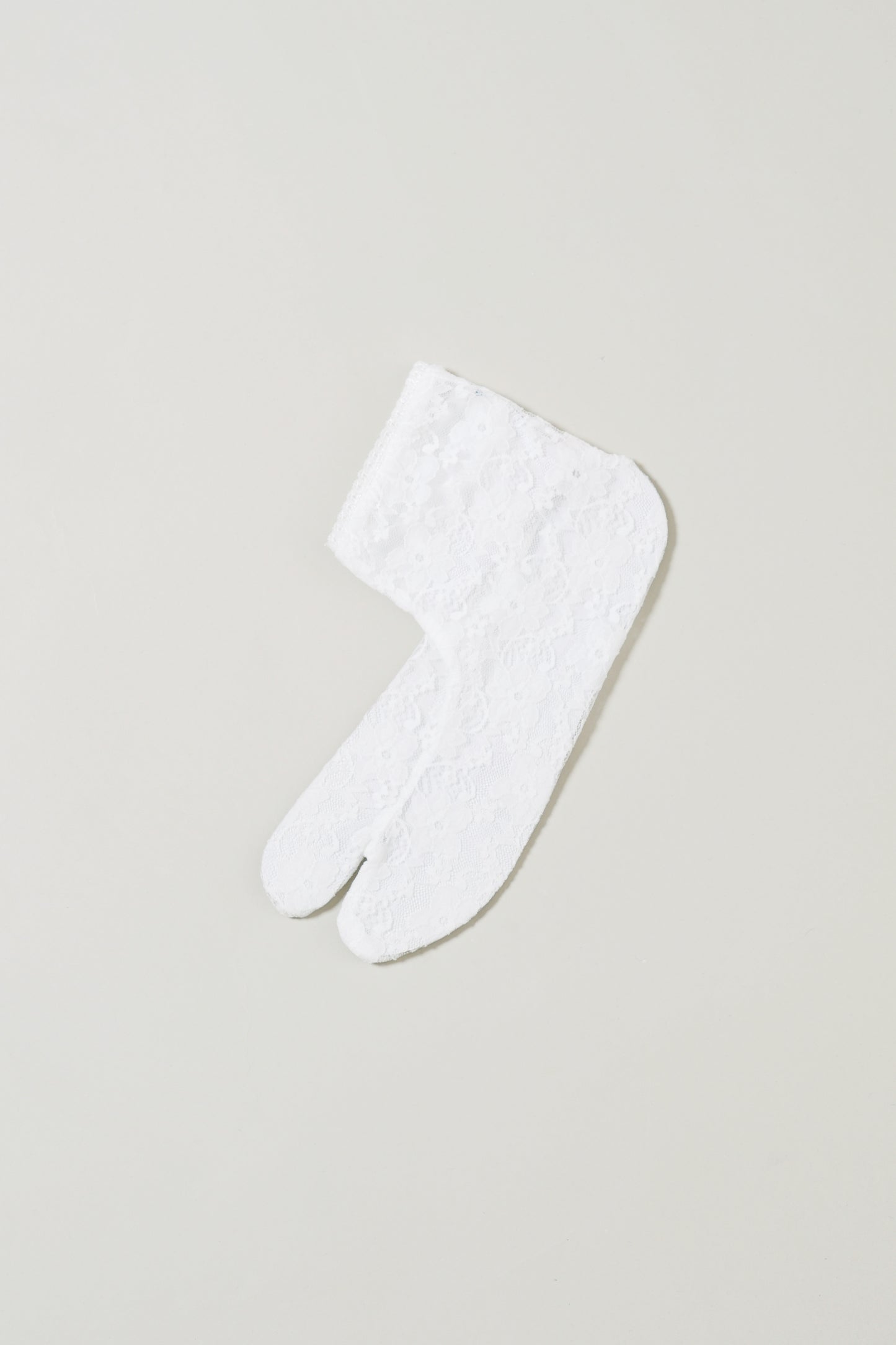 レース足袋 白