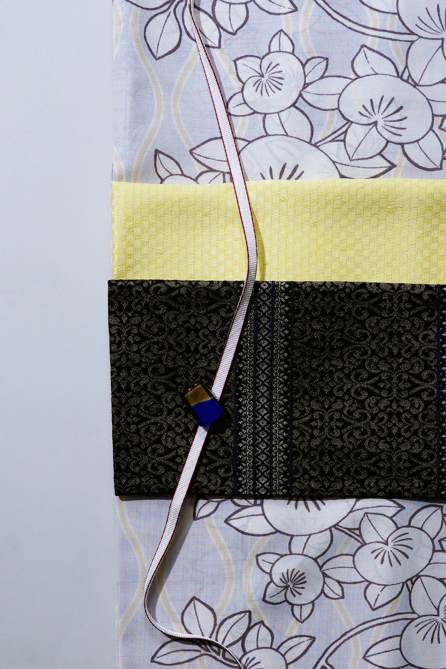 2024大塚呉服店オリジナル単衣・浴衣 たちばな グレー