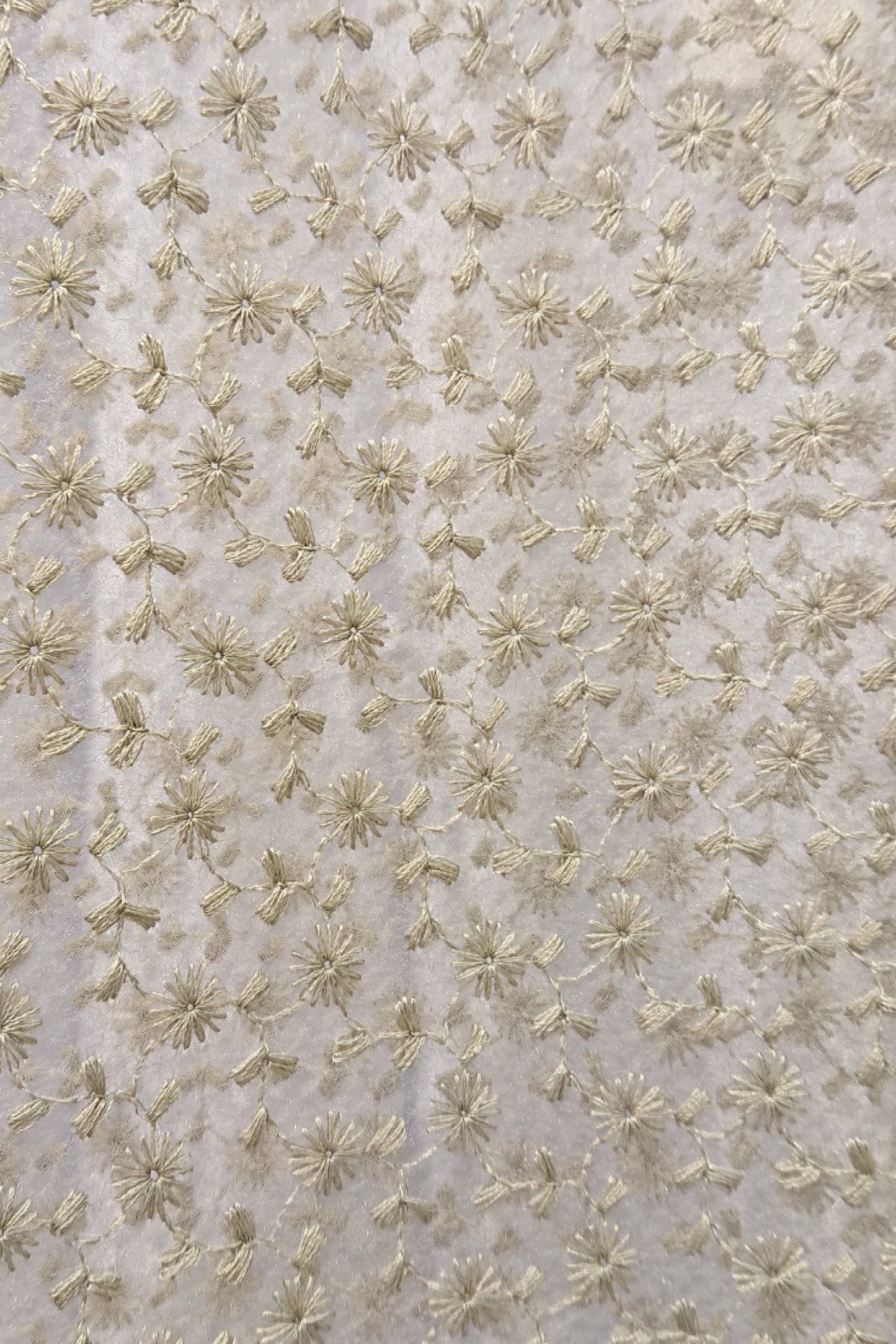 オリジナルレース羽織 小花柄 グレー