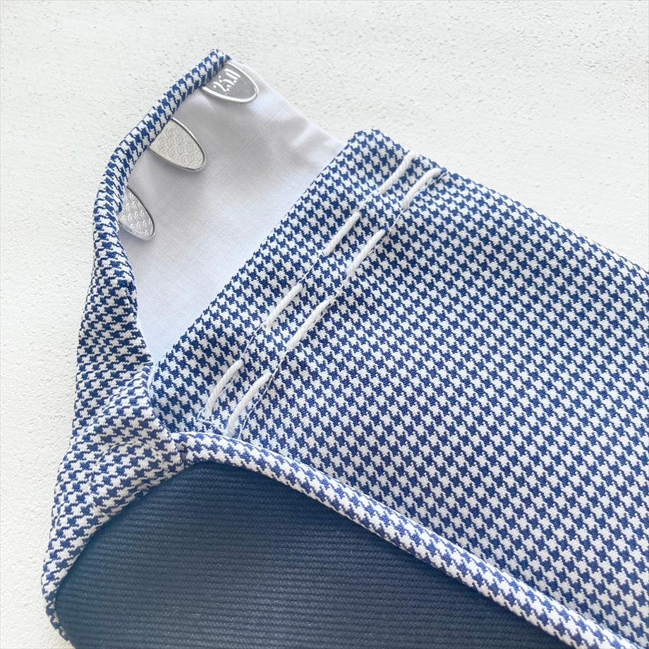 こはぜ付き足袋 千鳥 ネイビー 25.0cm