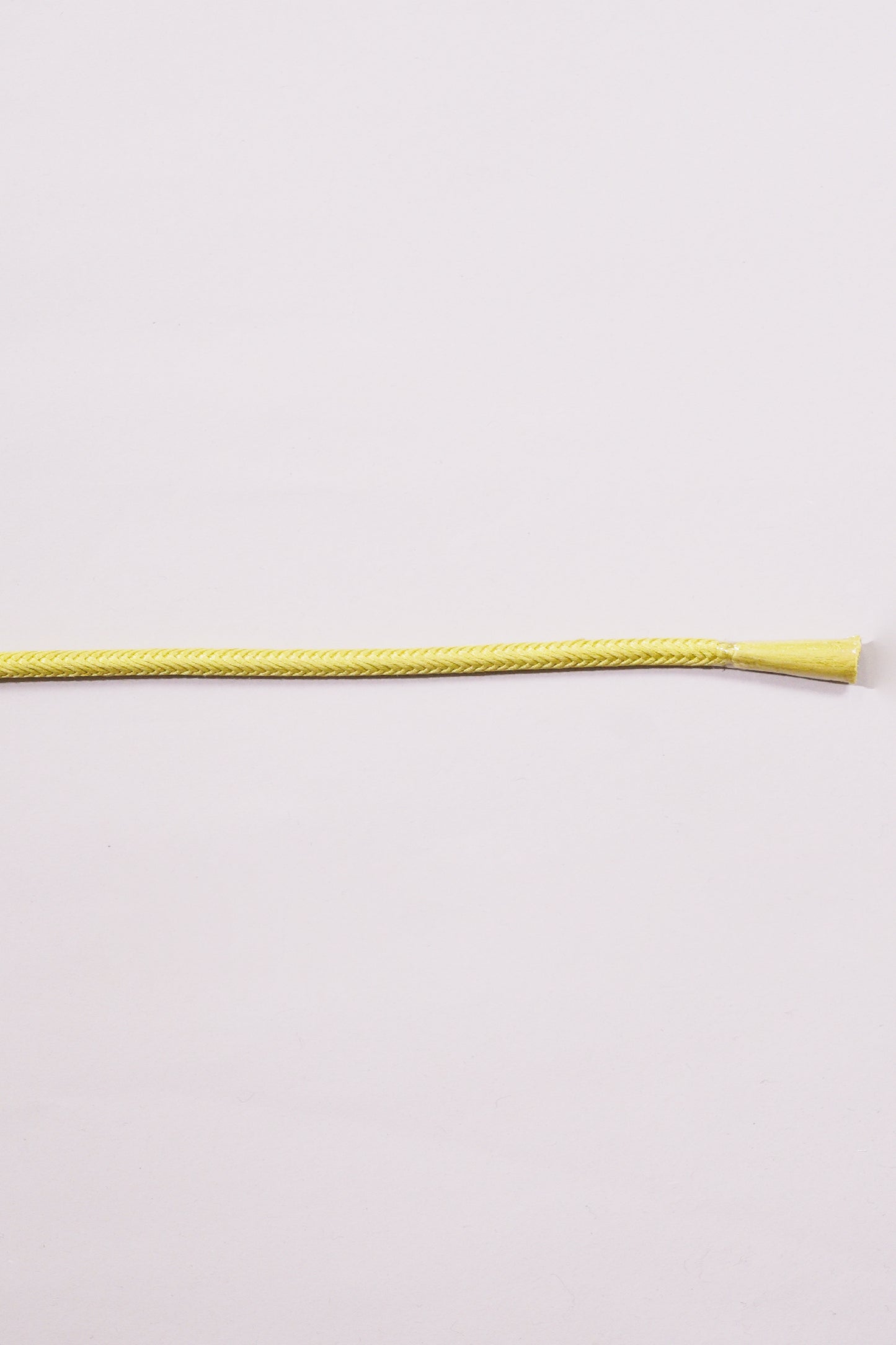 帯締 イエロー/丸組