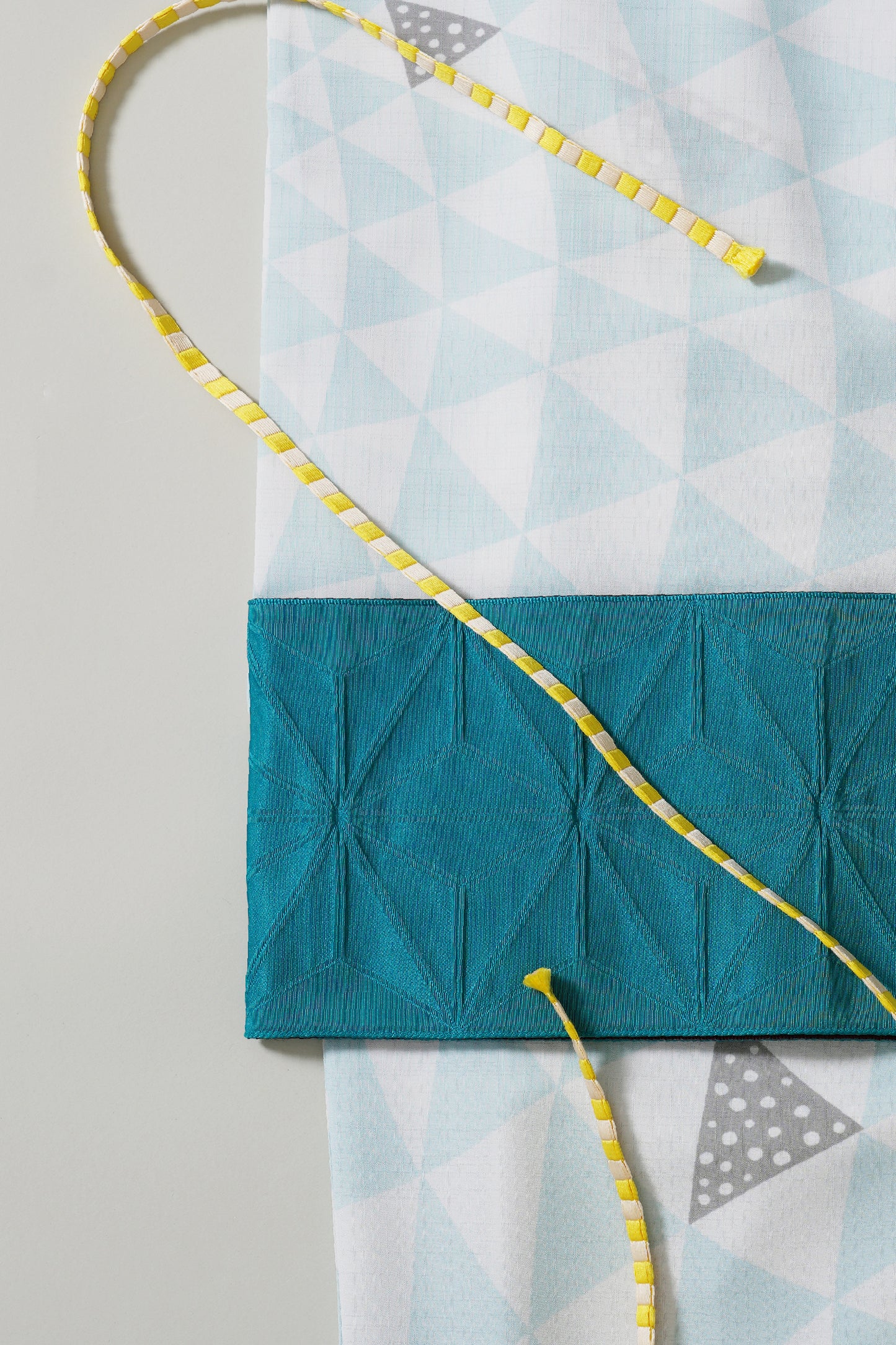 大塚呉服店オリジナル浴衣 ウロコ ミント