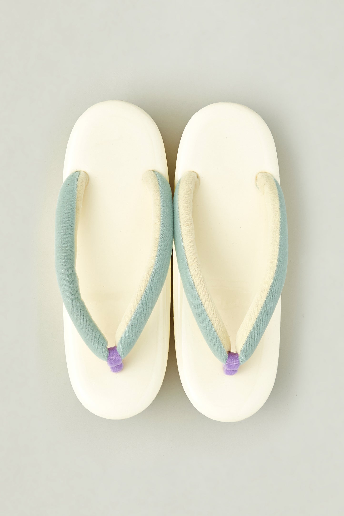 オリジナル袷着物 斜め縞 マドンナブルー