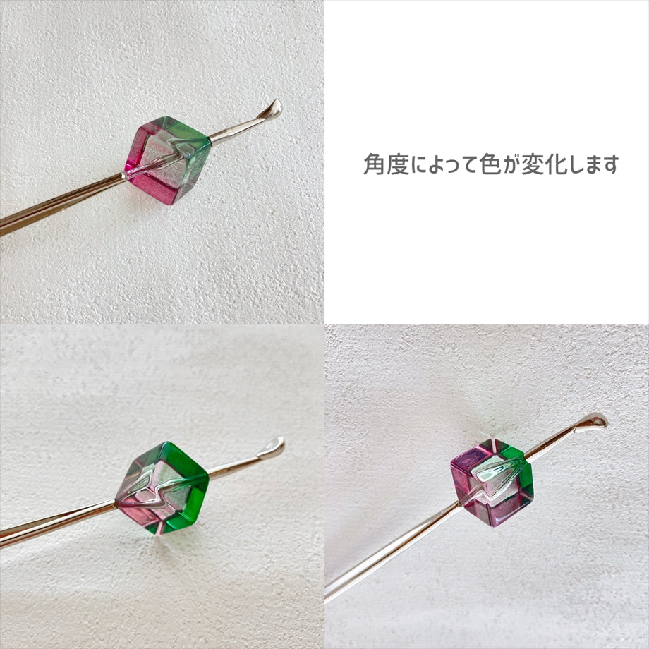 クリアかんざし スクエア
