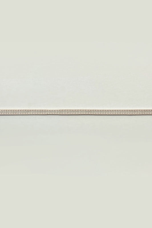 三分紐　綾竹　ミルクティー×シルバー