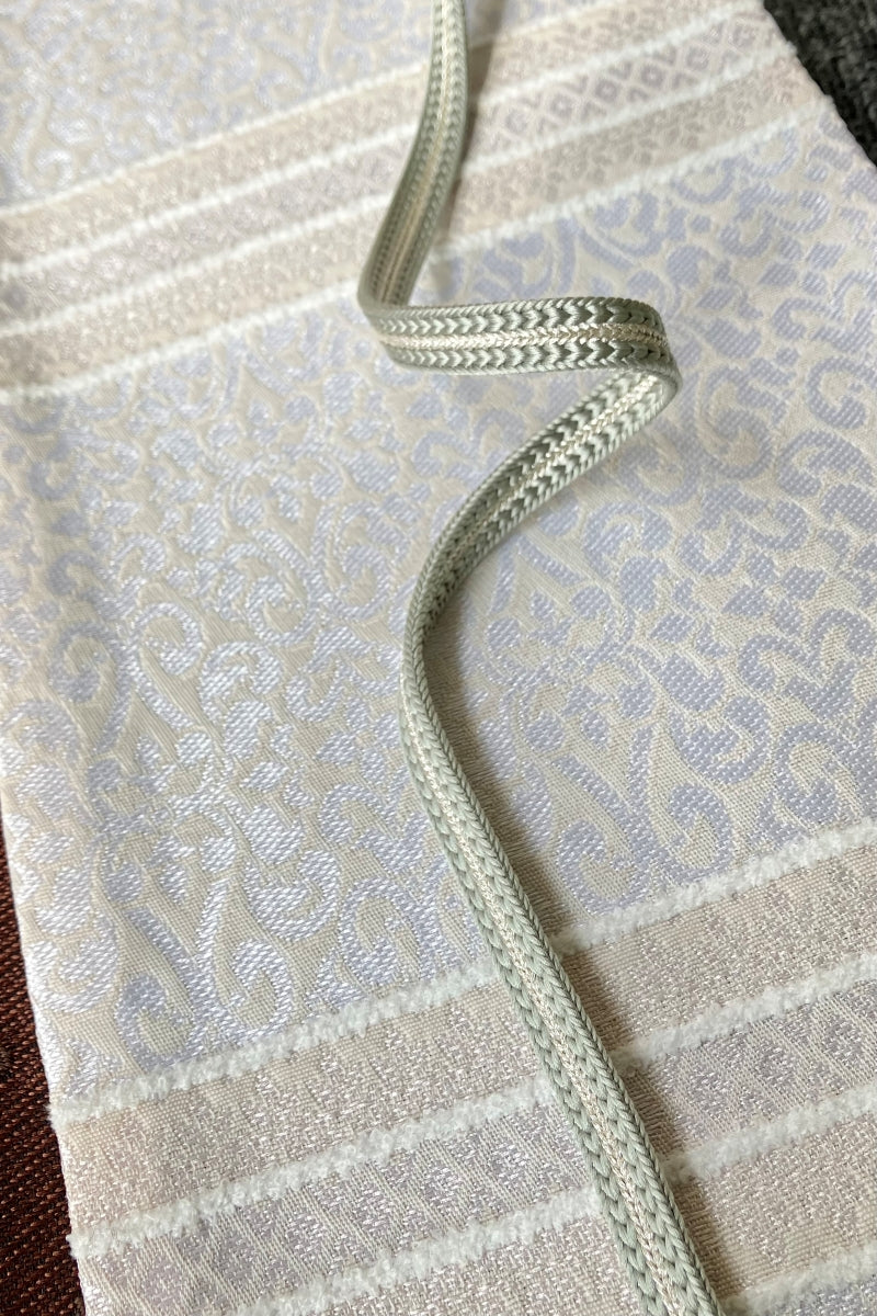 三分紐　綾竹　ミントグリーン