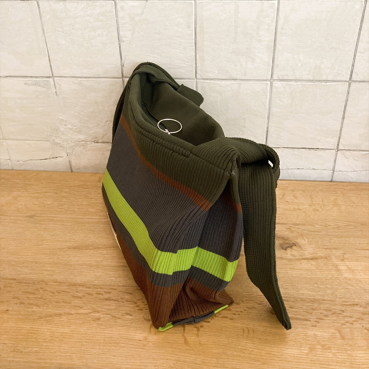 SHOULDER POUCH BAG　khaki