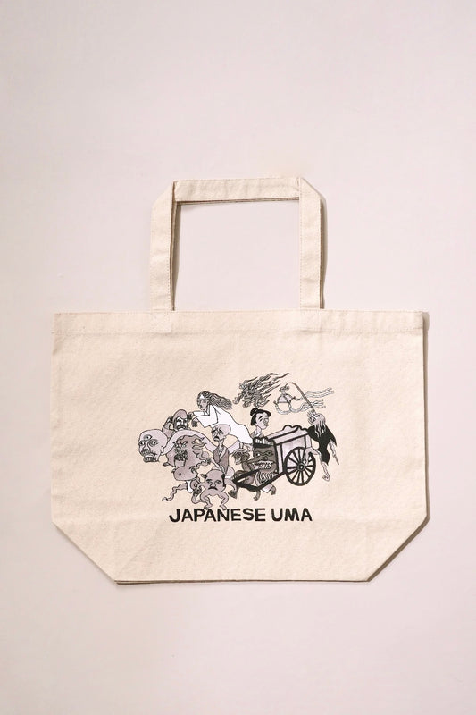 大塚呉服店オリジナル　百鬼夜行トートバッグ  / ナチュラル