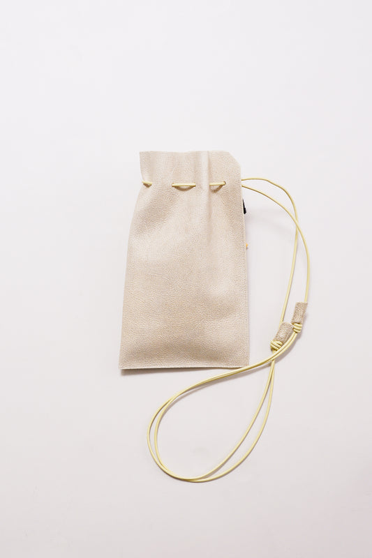 ITTI  HERRIE KINCHAKU POUCH  / オートミール