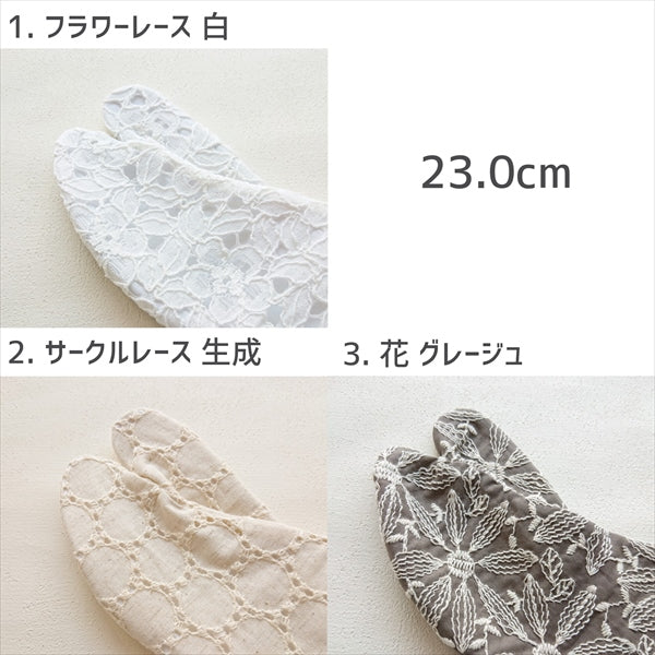 こはぜ付き足袋 23.0cm