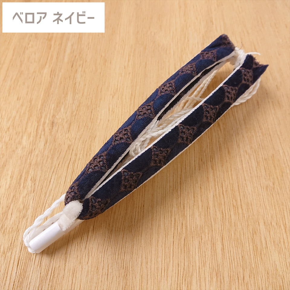 お履き物BAR 鼻緒ベロア生地