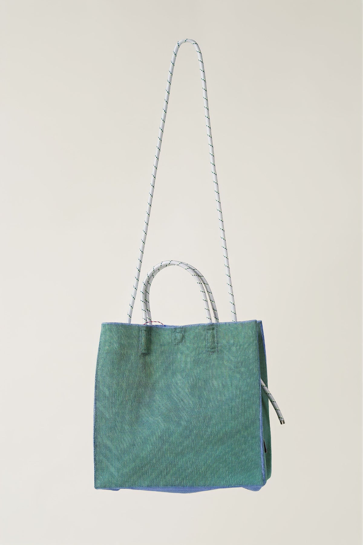 PAPER KNIT BAG SMALL　GREEN