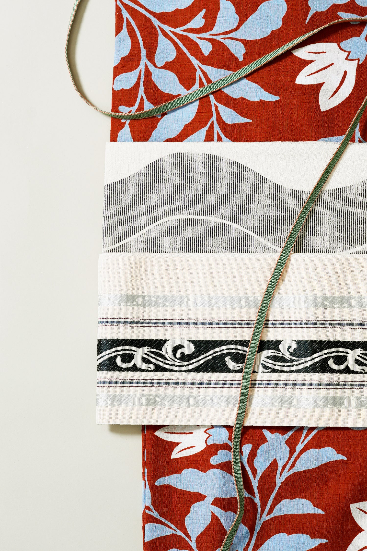 大塚呉服店オリジナル浴衣 鉄線 レンガ